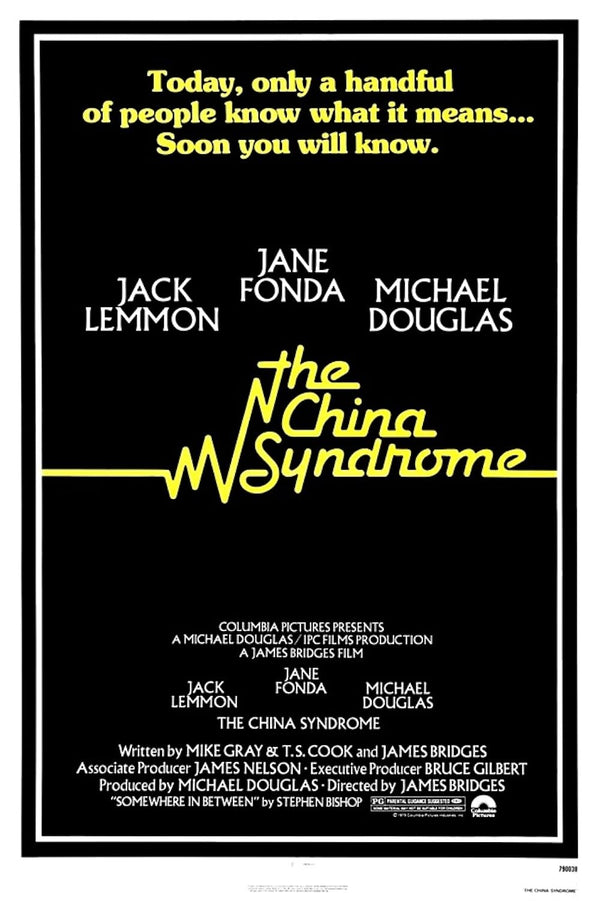 China Syndrome (1979) – Classic Drama Thriller Movie Poster Movie Poster | Film Wall Art Print