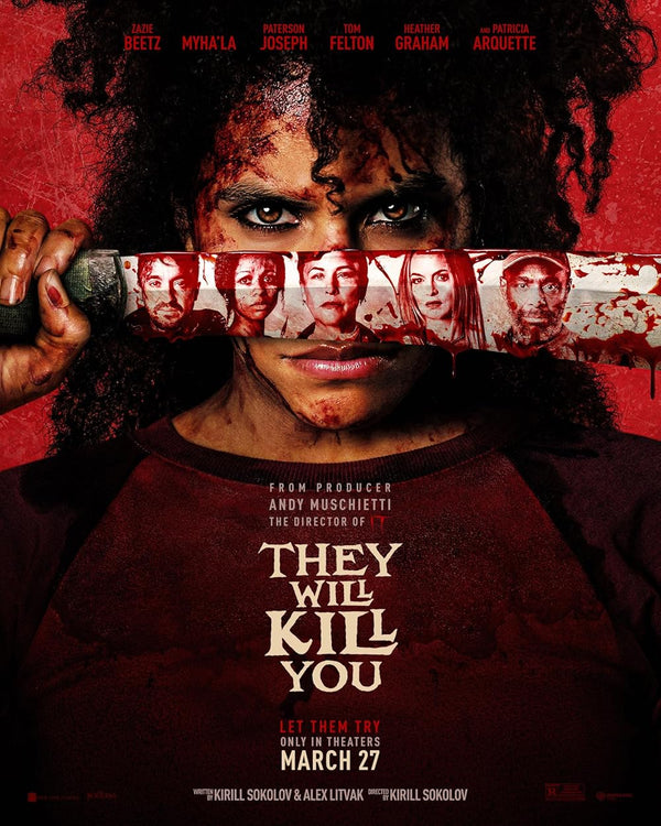 They Will Kill You (2026) - Action Comedy Horror Movie Movie Poster | Film Wall Art Print