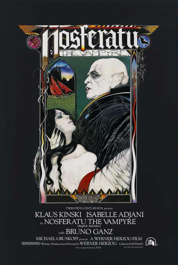 Nosferatu the Vampyre 1979 Horror Drama Movie Poster Movie Poster | Film Wall Art Print