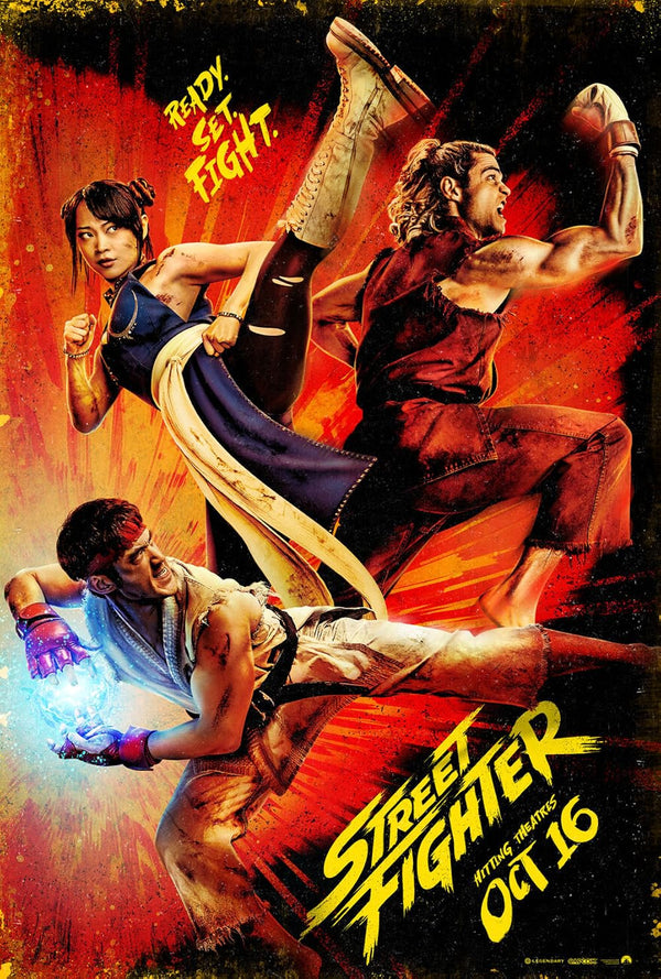 Street Fighter Movie Poster - Classic 1994 Action Film Art Movie Poster | Film Wall Art Print
