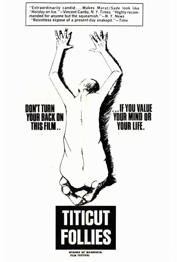 Titicut Follies (1967) - Powerful Documentary Poster Movie Poster | Film Wall Art Print