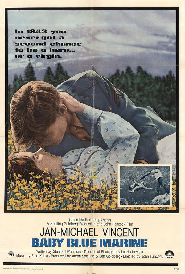 Baby Blue Marine (1976) – Emotional Drama Poster Movie Poster | Film Wall Art Print