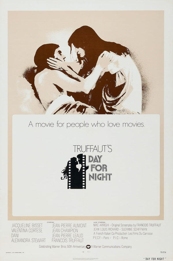 Day for Night (1973) - Heartwarming Comedy-Drama-Romance Poster Movie Poster | Film Wall Art Print