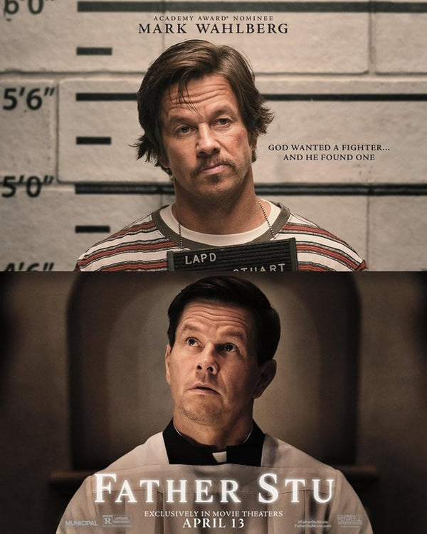 Father Stu (2022) - Biography Drama Movie on Redemption & Faith Movie Poster | Film Wall Art Print