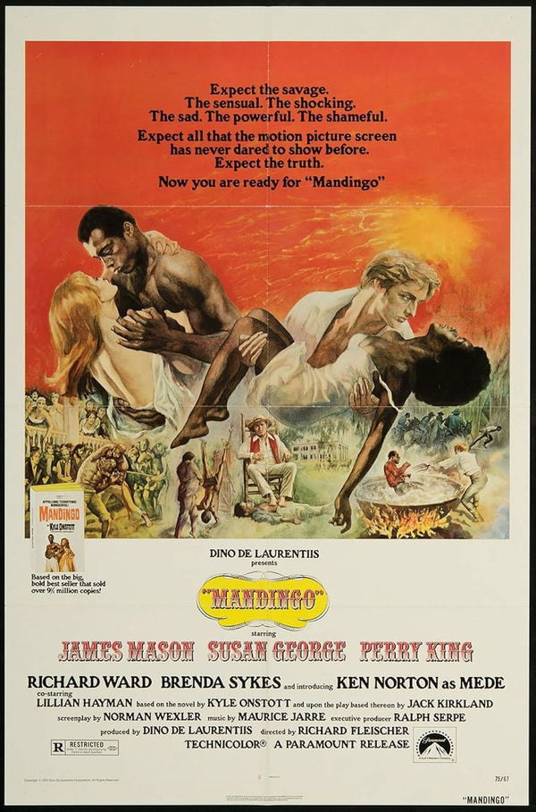 Mandingo (1975) Movie Poster – Drama, History & Romance Movie Poster | Film Wall Art Print