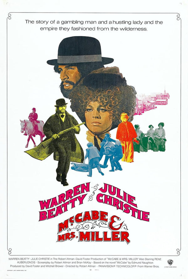 McCabe And Mrs. Miller (1971) – Classic Western Drama Film Poster Movie Poster | Film Wall Art Print