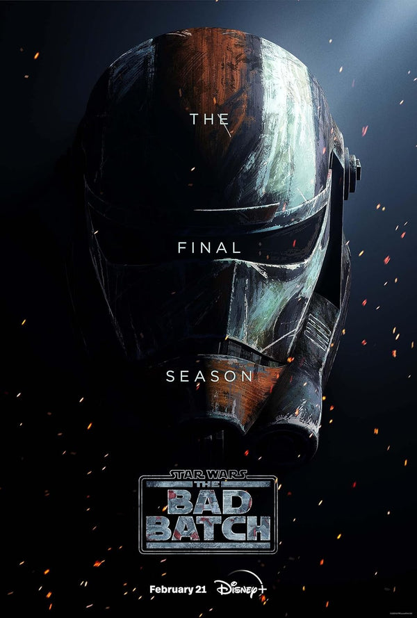 Star Wars: The Bad Batch – Action-Packed Animation Adventure Movie Poster | Film Wall Art Print