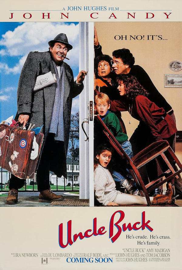 Uncle Buck Movie Poster - Classic John Hughes Comedy Movie Poster | Film Wall Art Print