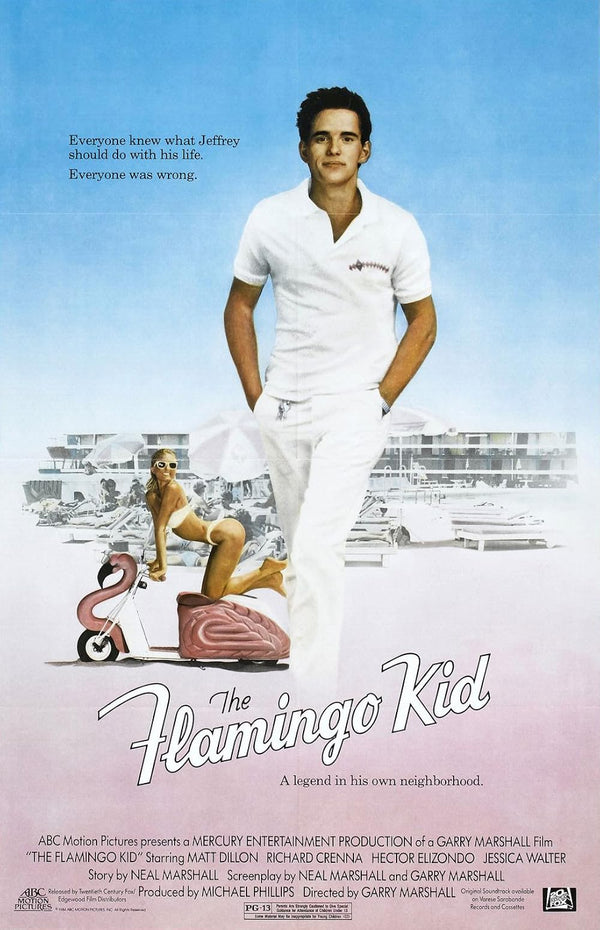 Flamingo Kid (1984) - Hilarious Comedy-Drama Romance Movie Poster | Film Wall Art Print