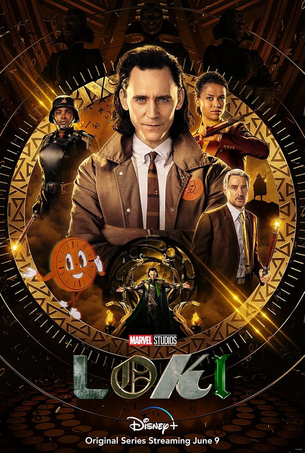 Loki TV Series Poster – Action, Adventure, Fantasy Movie Poster | Film Wall Art Print