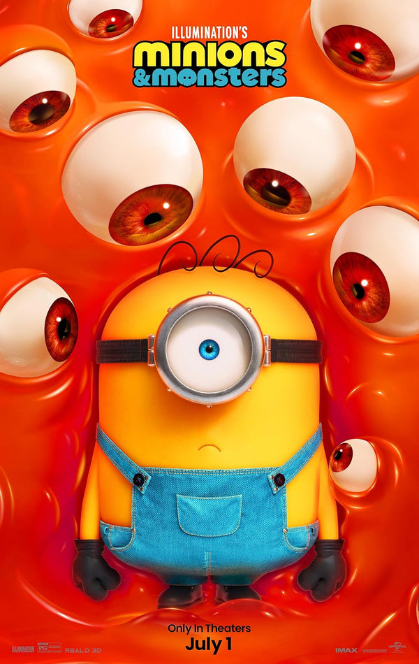 Minions and Monsters Movie Poster - Official Artwork & Design Movie Poster | Film Wall Art Print