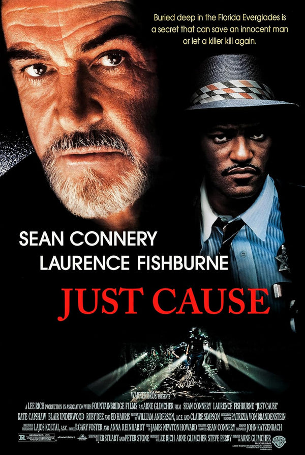 Just Cause (1995) - Intense Action Crime Drama Poster Movie Poster | Film Wall Art Print