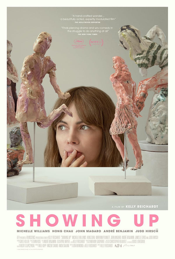 Showing Up (2022) - A Hilarious Drama Comedy Film Movie Poster | Film Wall Art Print