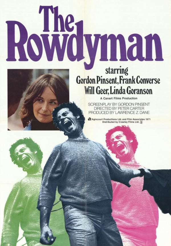 Rowdyman (1972) - Drama Movie Poster | Classic Film Art Movie Poster | Film Wall Art Print
