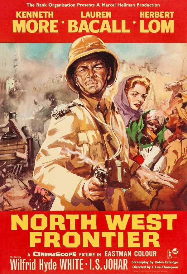 Flame Over India (1959) – Adventure & Drama Classic Movie Poster Movie Poster | Film Wall Art Print