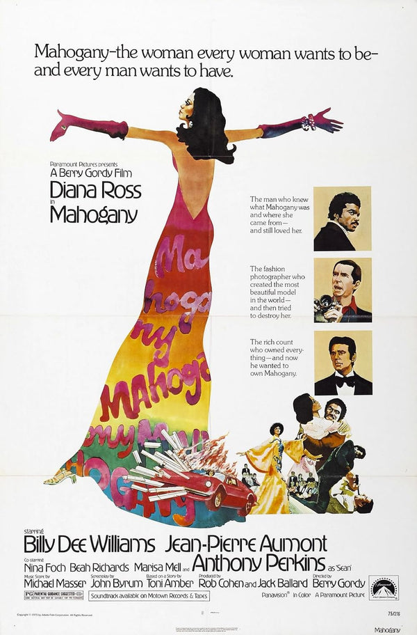 Mahogany (1975) – Drama Romance Movie Poster Movie Poster | Film Wall Art Print