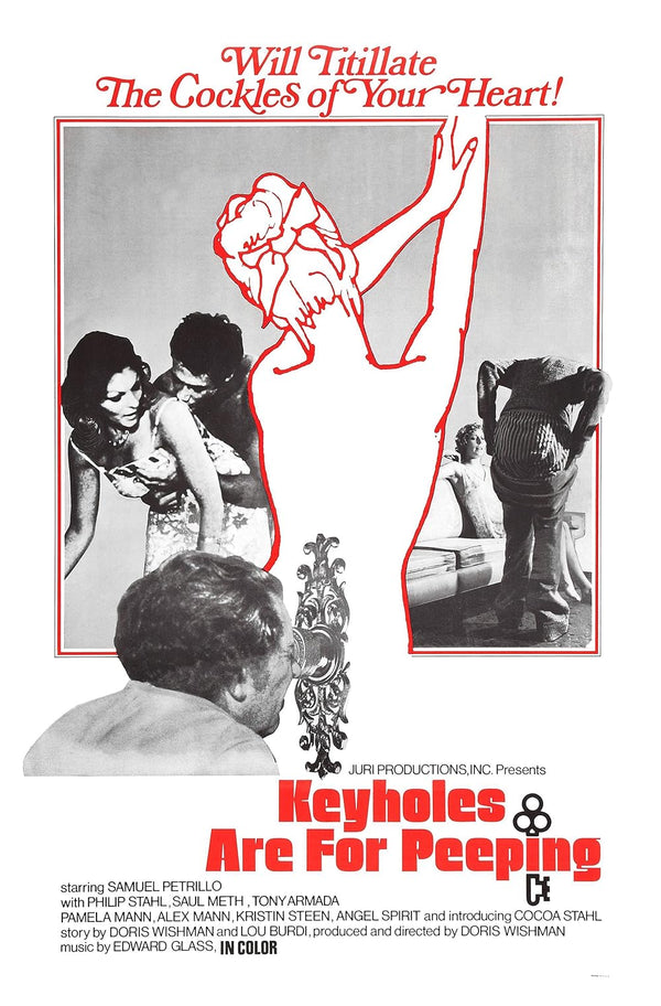 Keyholes are for Peeping (2007) - Hilarious Comedy Poster Movie Poster | Film Wall Art Print