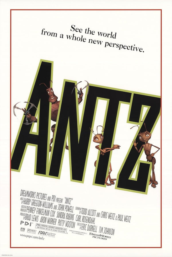 Antz (1998) Movie Poster – Animation Adventure Comedy Movie Poster | Film Wall Art Print