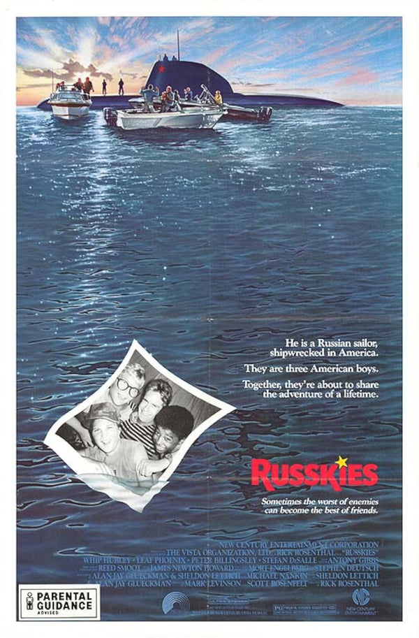 Russkies (1987) - Classic Drama Movie Poster Movie Poster | Film Wall Art Print