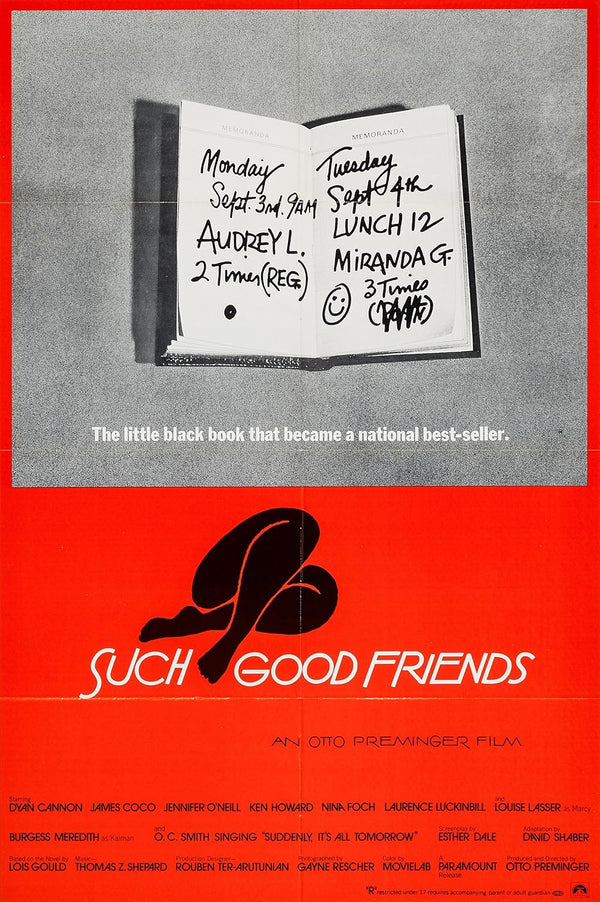 Such Good Friends (1971) - Comedy Drama Poster Movie Poster | Film Wall Art Print