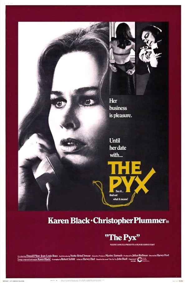 Pyx (1973) Movie Poster – Crime, Drama, Mystery Thriller Movie Poster | Film Wall Art Print