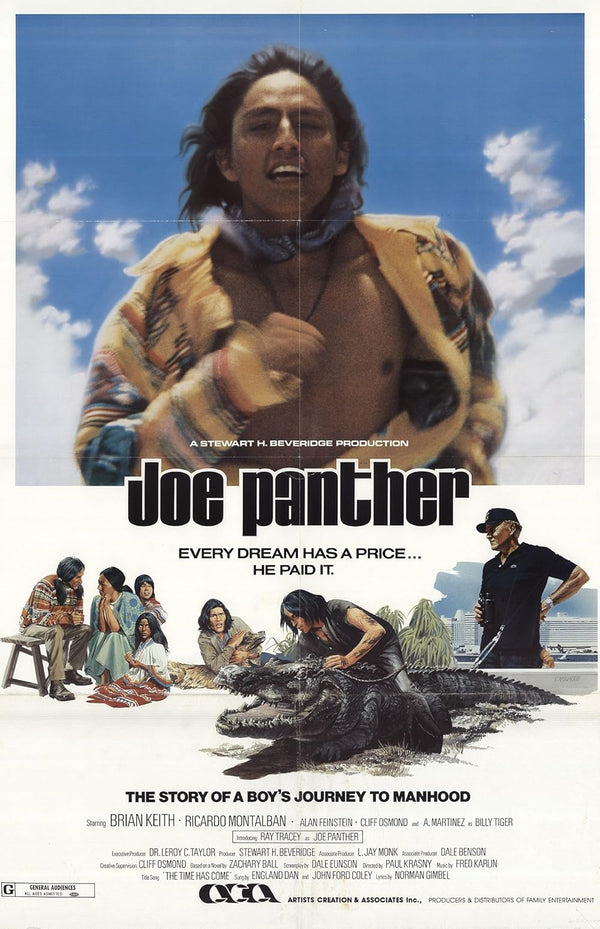 Joe Panther (1976) - Classic Drama Movie Poster | Nostalgic Cinema Art Movie Poster | Film Wall Art Print