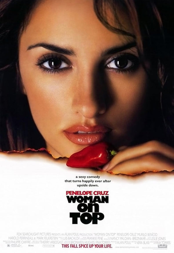 Woman on Top (2000) - Comedy, Fantasy, Romance Movie Movie Poster | Film Wall Art Print