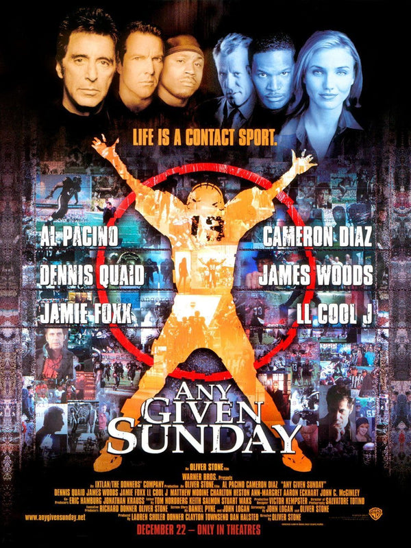 Any Given Sunday (1999) – Drama & Sport Movie Poster Movie Poster | Film Wall Art Print