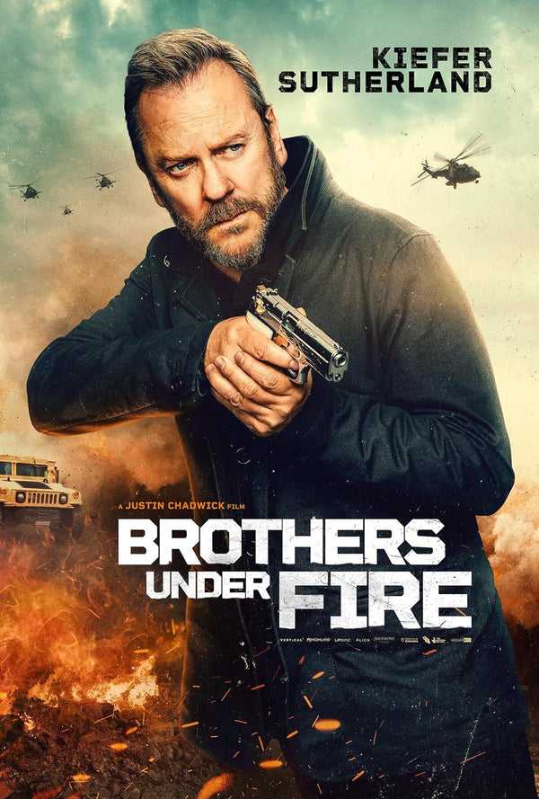 Under Fire (2026) – Action-Packed Thriller with Mystery & Drama Movie Poster | Film Wall Art Print