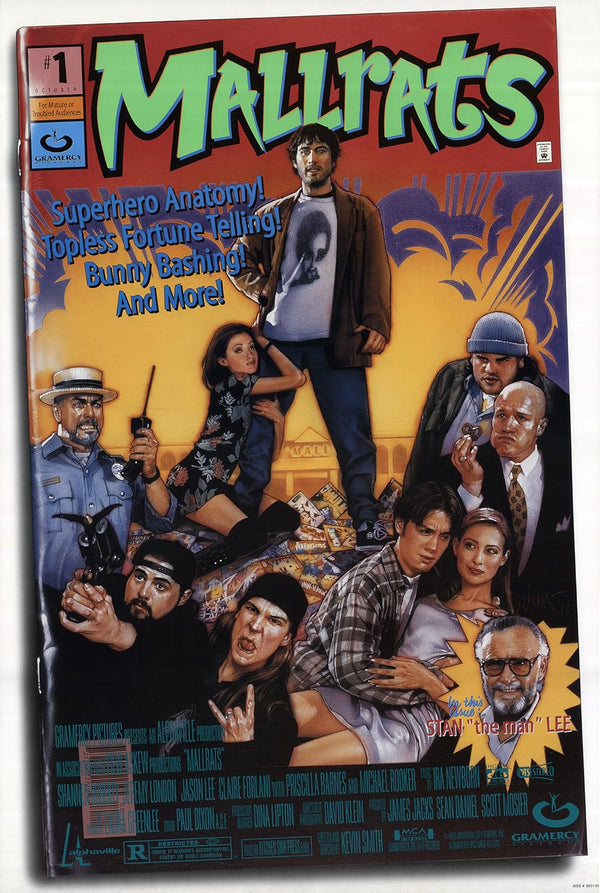 Mallrats Movie Poster - Kevin Smith Cult Classic Film Art Movie Poster | Film Wall Art Print