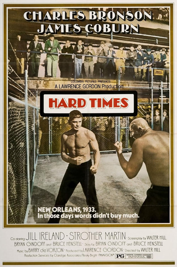 Hard Times (1975) – Crime, Drama, Sport Movie Poster Movie Poster | Film Wall Art Print