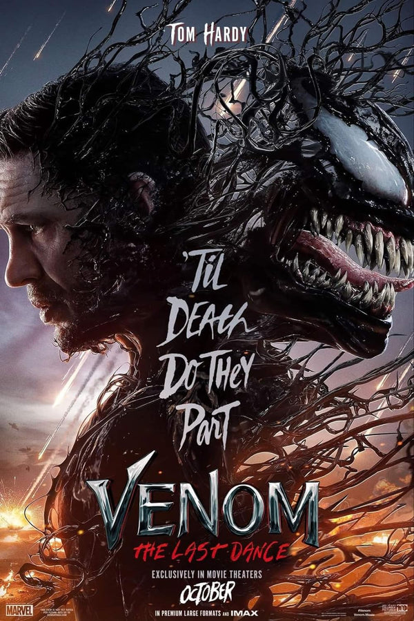 Venom: The Last Dance (2024) - Action, Fantasy, Horror Movie Movie Poster | Film Wall Art Print