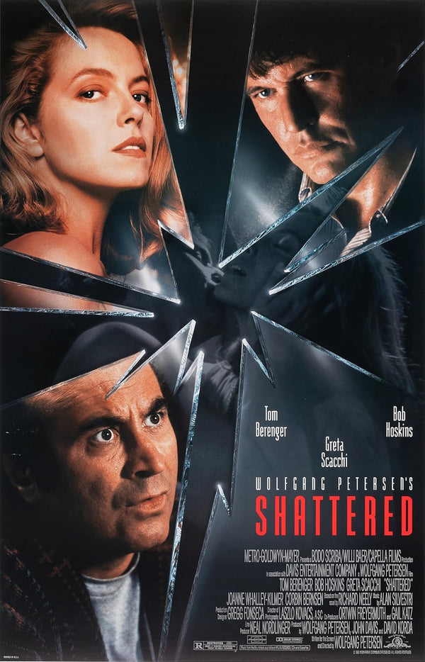 Shattered (1991): Crime Drama Mystery Thriller Movie Poster | Film Wall Art Print