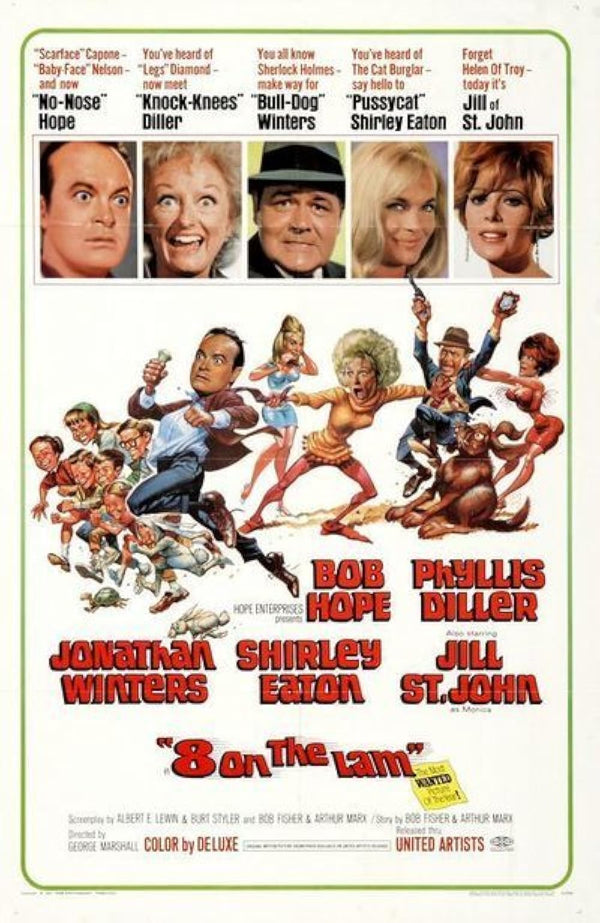 8 On The Lam (1967) - Hilarious Comedy & Heartfelt Drama Poster Movie Poster | Film Wall Art Print