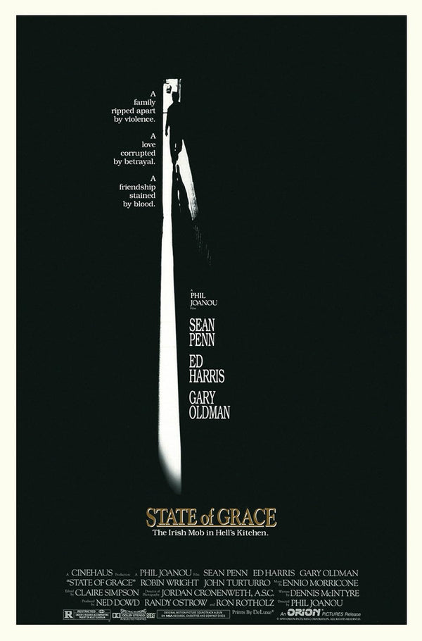 State of Grace (1990) Action Crime Drama Movie - Watch Online Movie Poster | Film Wall Art Print