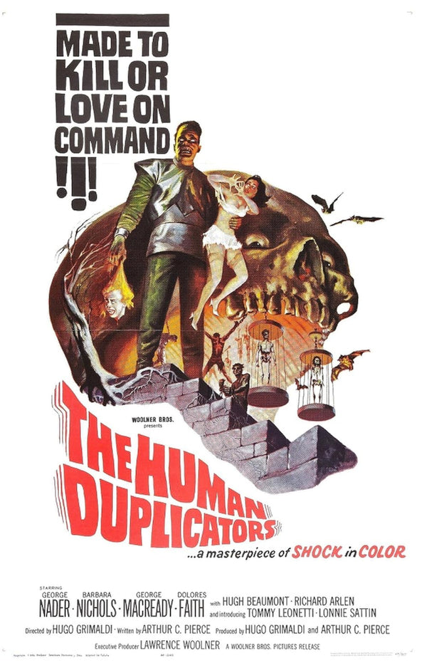 Human Duplicators (1964) - Classic Horror Sci-Fi Movie Poster Movie Poster | Film Wall Art Print
