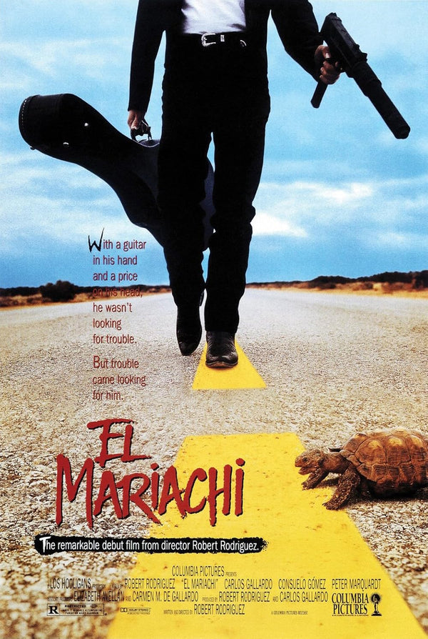 El Mariachi (1992) - Action Crime Thriller Movie Poster Movie Poster | Film Wall Art Print