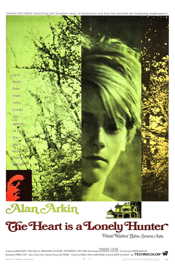 The Heart Is a Lonely Hunter (1968) Drama Film Movie Poster | Film Wall Art Print
