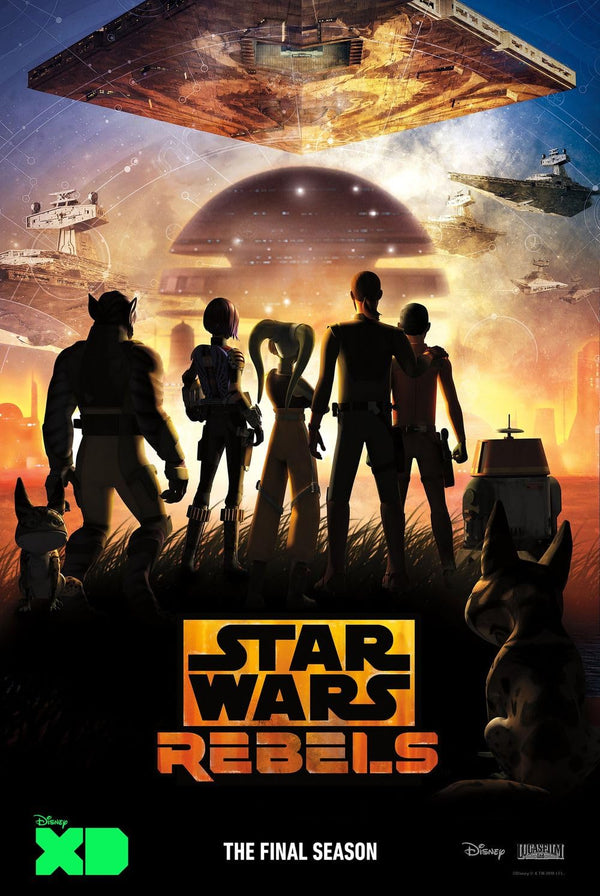 Star Wars Rebels TV Series Poster - Official Artwork Movie Poster | Film Wall Art Print