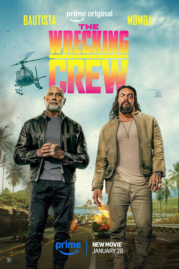 Wrecking Crew (2026) - Action Comedy Crime Movie Poster Movie Poster | Film Wall Art Print