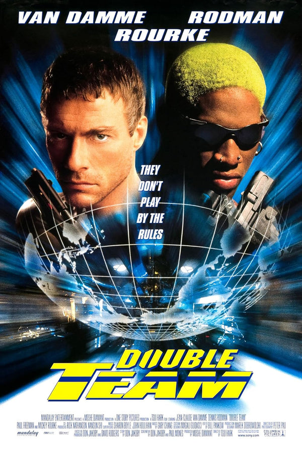 Double Team (1997) - Action, Comedy, Sci-Fi Movie Poster Movie Poster | Film Wall Art Print