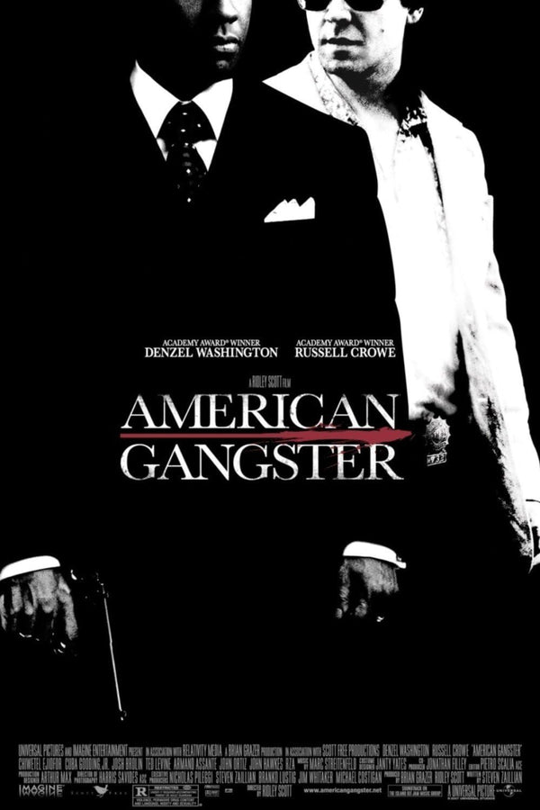American Gangster (2007) - Crime Drama Biography Poster Movie Poster | Film Wall Art Print