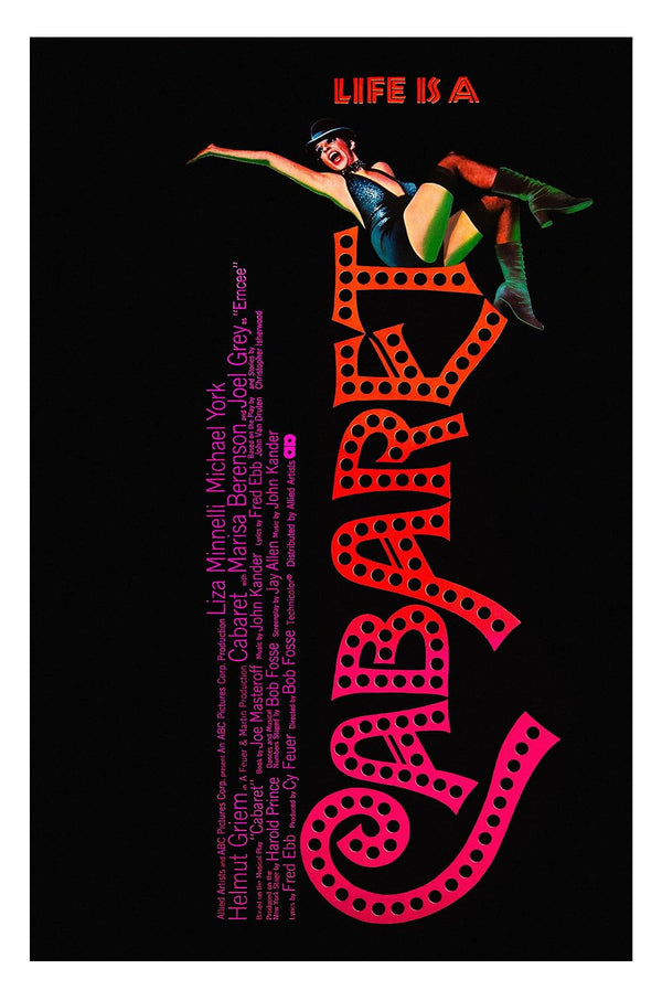 Cabaret Movie Poster - Classic 1972 Musical Film Art Movie Poster | Film Wall Art Print