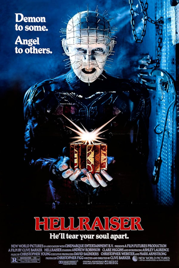 Hellraiser Movie Poster - Iconic Horror Film Art Movie Poster | Film Wall Art Print