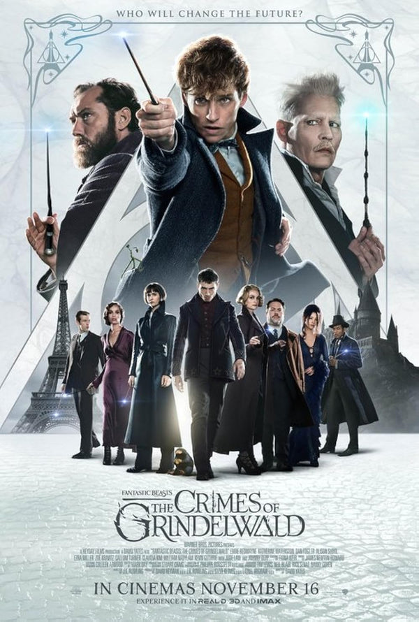 Fantastic Beasts: The Crimes of Grindelwald Poster (2018) Movie Poster | Film Wall Art Print