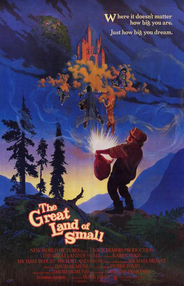 Great Land of Small (1987) - Classic Family Fantasy Adventure Movie Poster | Film Wall Art Print