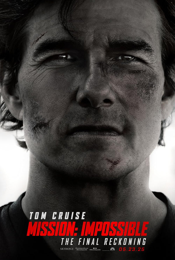Mission: Impossible Final Reckoning (2025) Action Thriller Poster Movie Poster | Film Wall Art Print