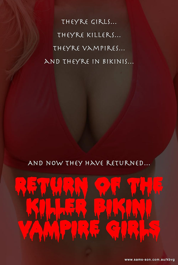 Bikini Kill - Hilarious Horror Short Film Movie Poster | Film Wall Art Print