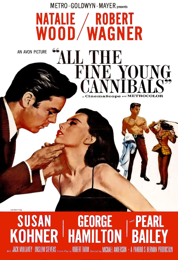 All The Fine Young Cannibals (1960) - Drama, Music, Romance Movie Poster | Film Wall Art Print