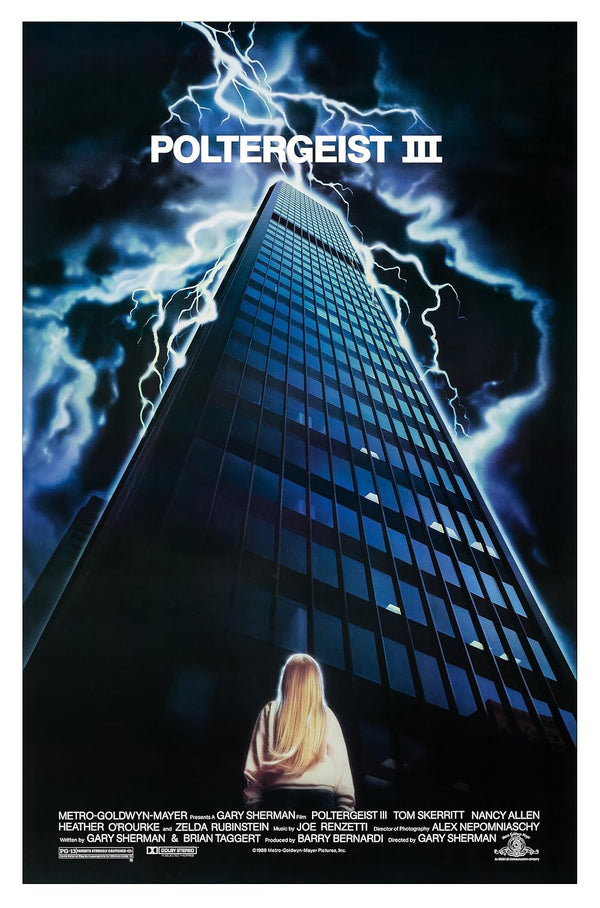 Poltergeist III (1988) Classic Horror Thriller Poster Movie Poster | Film Wall Art Print